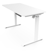 AnthroDesk Sit to Stand Height Adjustable Programmable Standing Desk Workstation with Table Top