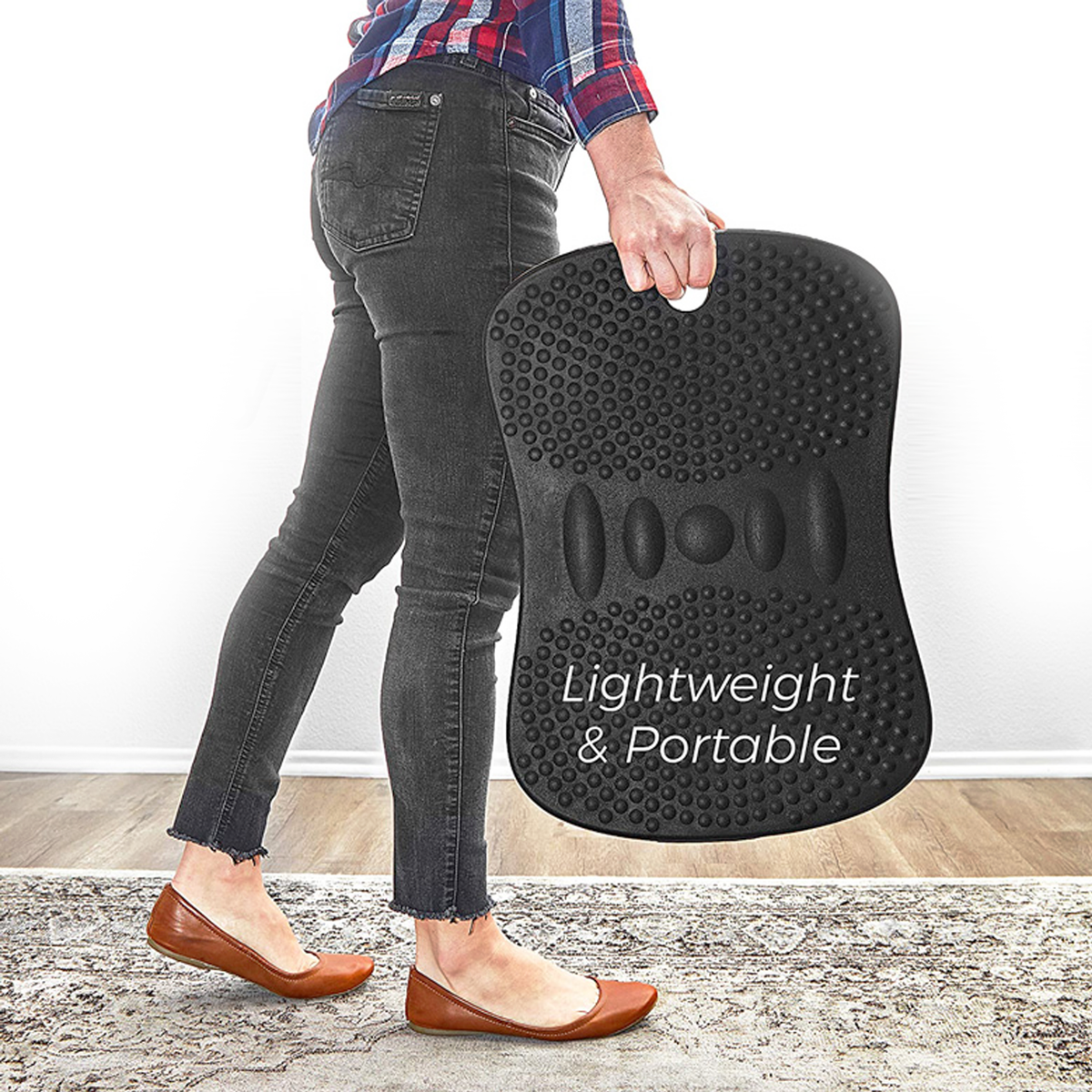 AnthroDesk ErgoActive 360° Mat Standing Desk AntiFatigue Balance Board