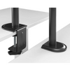 Single LCD Monitor Desktop Mount, with Articulating Arm (Black)