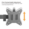 Heavy Duty Triple Monitor Mount for LED-LCD Monitors Up to 27"