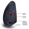 AnthroDesk Wireless Ergonomic Vertical Mouse
