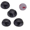 Dual Cable Clip Wire Organizer - Cable Management System - 4 pack