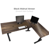 L-Desk Standing Desk with Programmable Adjustable Height Controls
