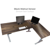 L-Desk Standing Desk with Programmable Adjustable Height Controls